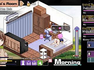 Summer Memories Hentai MILF masturbates to creampie climax in game scenes