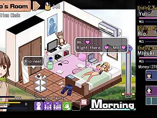 Summer Memories Hentai MILF masturbates to creampie climax in game scenes