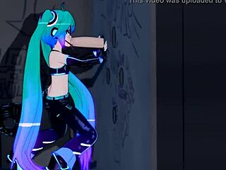 Miku danse gloryhole jusqu'au festin de baise, tu rejoins la partouze ?