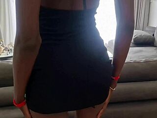Petite African Wife Takes Huge Creampie from Massive Black Cock