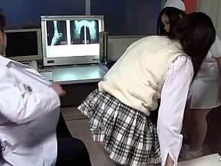 Hey petite teen join our old young ffm threesome?