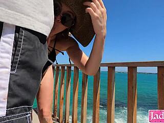 Isabela, Flash Those Tits Then Suck Cock At Lookout Point!