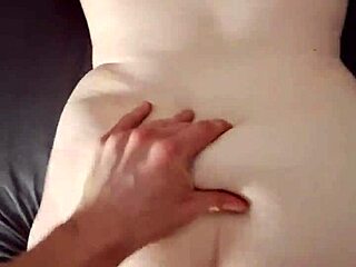 thick german teen slut bent over doggystyle huge cock cum on ass fucked rough again