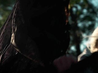 Chloe and gia, taste our cum while scissoring in witcher cosplay?