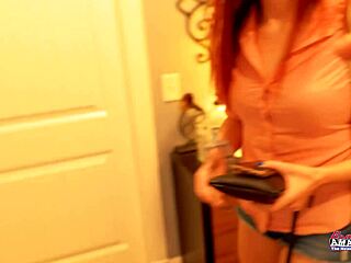 Nerdy petite redhead milf olivia x swallows after deepthroat
