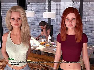 Virtual Novel Explores Big Tits and Busty Teen in HD