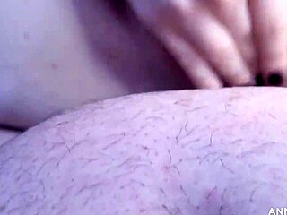 Amateur babe gives a close-up blowjob and squirts on cock