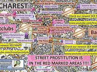 Site map of Romania embracing massage parlours, big booby whores, and road side entertainment