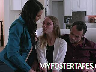 Hot and sexy little Curvy foster daughter having cowgirl style ” bootiful” sex on Myfostertapes.com