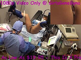 Latina girl receives electro stimulation from Doctor Tampa, in the Girlsgonegyno com video