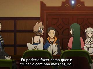 Watch Re Zero season 2 episode and get the Portuguese subtitles