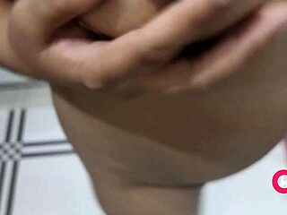 Homemade video of older brother-in-law and sister-in-law enjoying a standing fuck