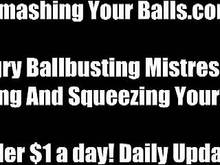 Ballbusting and ball kicking are my favorite activities in the bedroom