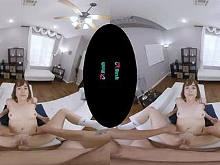 Virtual reality anal with petite Lilyglee