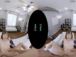 Virtual reality anal with petite Lilyglee