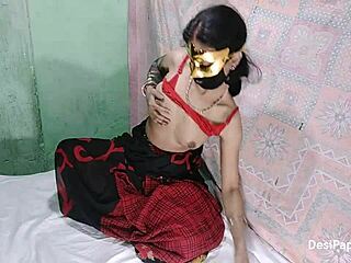 Indian bhabhi and her lover explore their sexual desires in the country