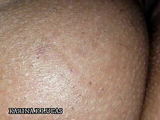 Pussy is filled by huge Latina babe