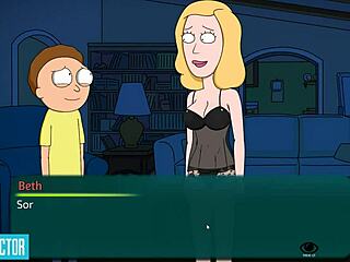 Hot porn in 3D: Rick and Morty’s summer boobjob offer for 18 year olds