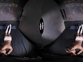 Virtual Reality blowjob and Handjob in a Dark Room