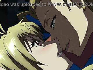 Three some action in cross ange hentai â&159;x; hot and steamy Yuri threesome with angels and dragons