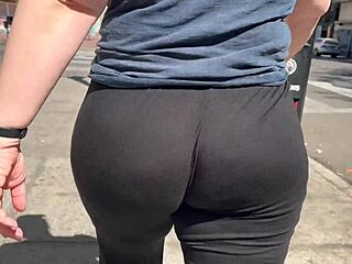 Caught on Camera: A Big Booty Girl's Wedgie in the City