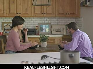 Fantasy of Freeuse: Lesbian Stepdaughter and Stepmoms Fantasy in Realfleshlight Video