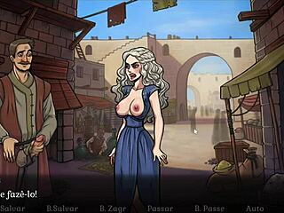 การ์ตูนเซ็กส์เกมกับ Daenerys Targaryen: ตอนที่ 25 ของ Game of Whores