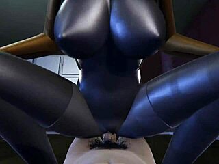 Sex animating with big boobs and toys