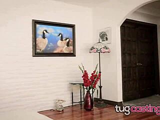 Nympho actress alison rey proves her handjob skills in tug casting interview