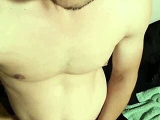 Venezuelan Youngster Strokes Massive Cock Passionately