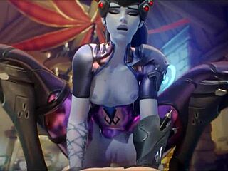 Widowmaker and Teens in 3D Anime Hentai Cartoon