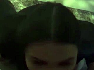 Morticia Addams sucks and fucks in homemade porn video