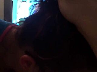 Smoking throatfuck whore swallows deep after blowjob and face fucking