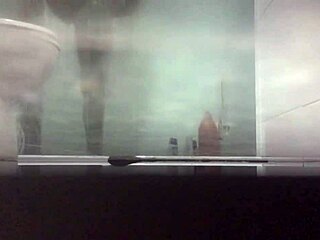 Amateur video of a hot girl taking a shower