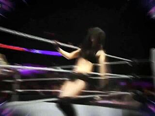 Wrestling diva Paige in a music video featuring titanic stimulation