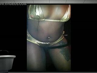 kissi birthday party with striptease