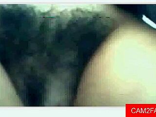 Teen masturbates intensely on webcam