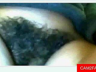 Teen masturbates intensely on webcam