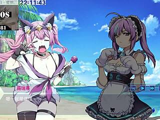 ai nurtures machine girl in anime sex