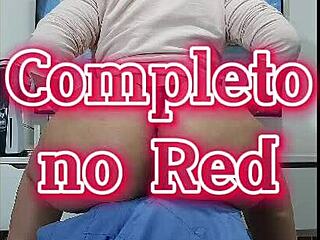 latina wife rides dick in anal session