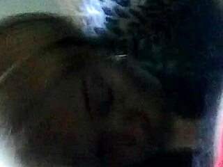 Wife's Ebony Deepthroat Blowjob