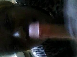 Wife's Ebony Deepthroat Blowjob