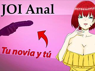 This hentai video will introduce your partner to anal play with a double ended dildo