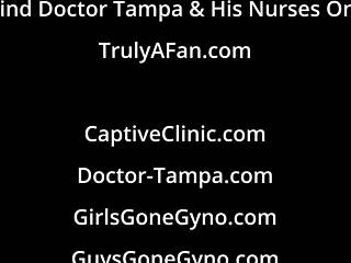 Sex therapist Dr. Tampa uses Hitachi vibrator to patient Alexandria Jane