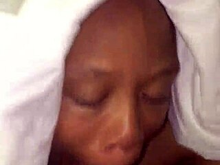 Sloppy Birthday Blowjob For Black Monster Cock