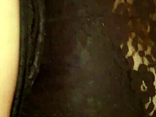 My wife's playful moment on the sofa.