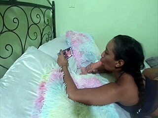 Panamanian Girl Fucks Her Pussy With Two Dildos