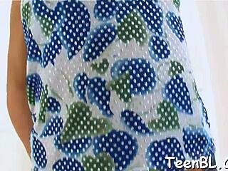 Hey, watch this brunette minx get ready to suck!