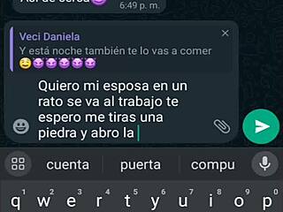 Drunk Colombian neighbor with big ass forgets we fucked last night on webcam chat.