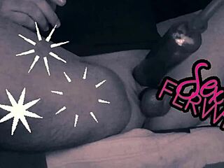 pump that big cock with toys in amateur solo session